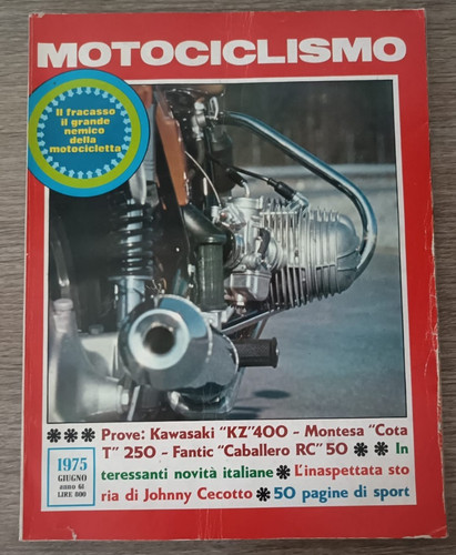Motociclismo 1975 kawasaki - motociclismo, 6
