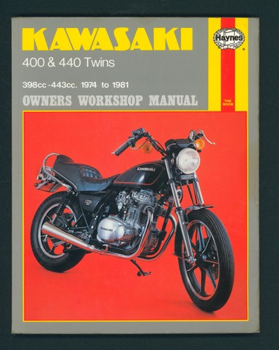 Kawasaki 400 440 twins - kawasaki, haynes