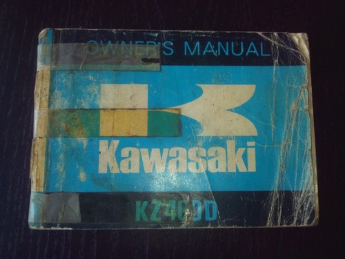 Kawasaki 400 kz400 kz400d - kz400,