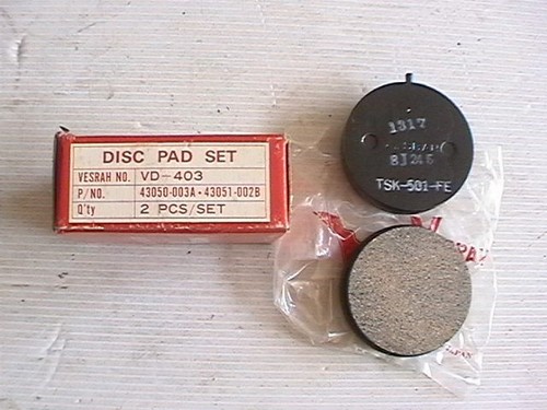 Pastiglie disco vesrah - pastiglie, vd403